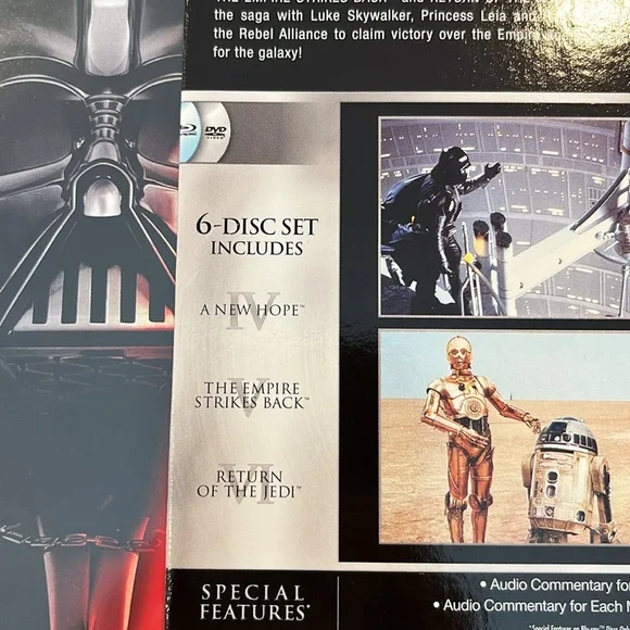 Star Wars Blu-Ray and DVDs - Picture 2 of 5